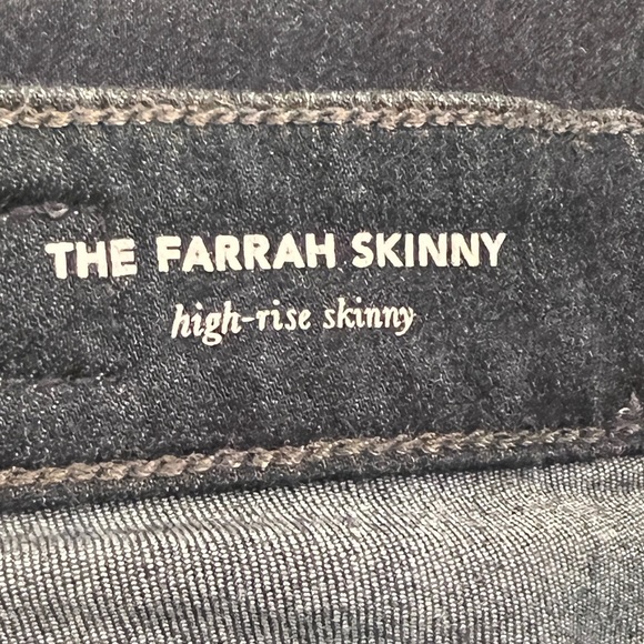 AG ADRIANO GOLDSCHMIED:the Farrah Skinny - High Rise Skinny Sz: 24R - Picture 8 of 11
